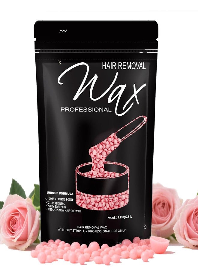 FEAMIRIA 2.5lb Wax Beads, Hard Wax Beads with Coarse Hair Formula -Wax Beads for Hair Removal Sensitive Skin Women, Idea for Full Body, Legs, Face,Bikini and Brazilian (Rose) - Image 1